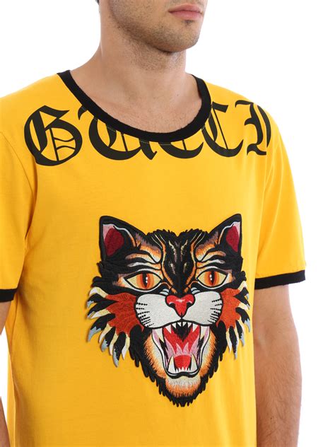 gucci graphic tee replica|angry cat t shirt Gucci.